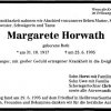 Roth Margarete 1917-1995 Todesanzeige